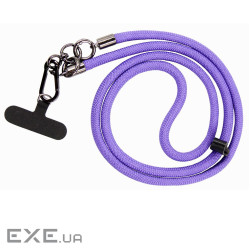 Ремешок для смартфона Dengos CrossBody Rope Purple (NTK-CRB-01)