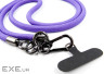 Ремешок для смартфона Dengos CrossBody Rope Purple (NTK-CRB-01)