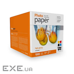 Фотопапір ColorWay 10x15 230г glossy, 1000с (PG23010004R)