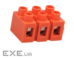 Клемний блок H2519-3P 36A / 660V, матеріал мідь, перетин дроту 0.5-6мм2 2