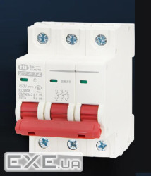 Автоматичний вимикач постійного струму ZUOYI Z7-63Z 3P C32 DC250-1000V, 32A, (Z7-63Z 3P C32 DC750V)