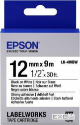 Стрічка для принтера етикеток Epson Labelworks LC-4WBW9 (C53S654016)