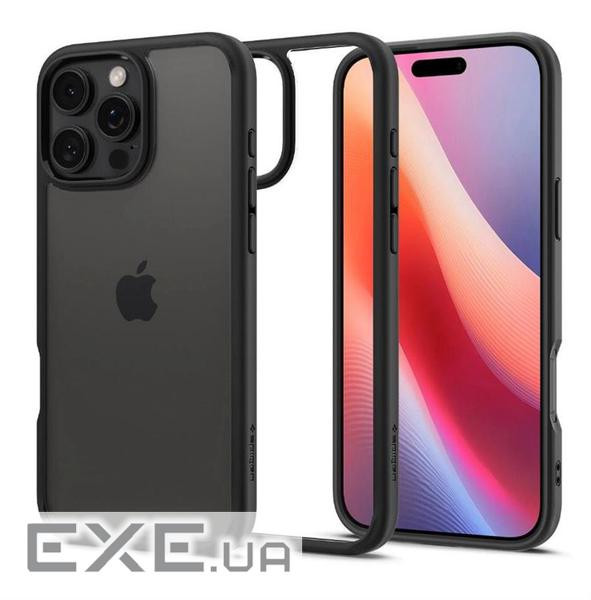 Чохол до мобільного телефона Spigen iPhone 16 Pro Ultra Hybrid Matte Black (ACS08125)