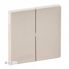 Клавіша вимикача 2-клавішного Valena IN"MATIC/ LIFE Legrand Слонова кістка (755021)