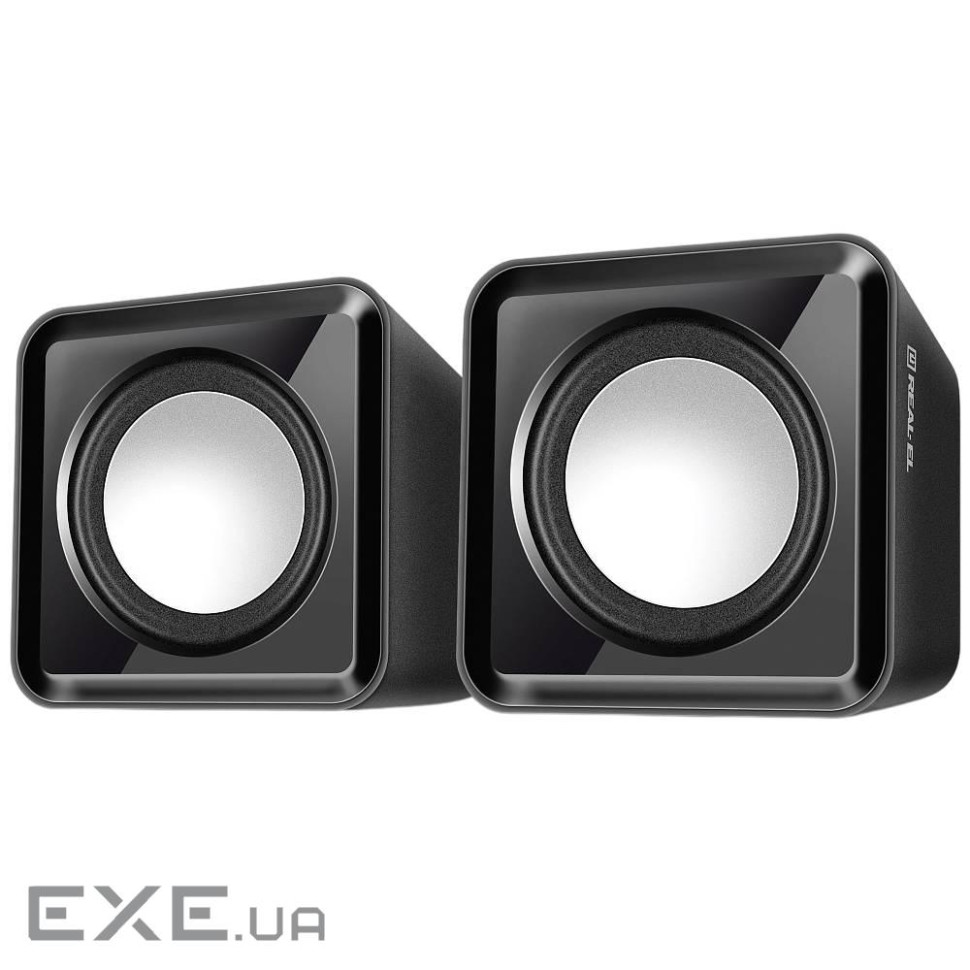Акустична система REAL-EL S-10 USB Black (EL121100020)