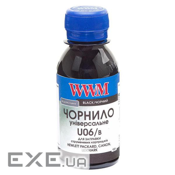 Чорнило WWM Canon/HP/Lexmark 100г Black (U06/B-2)