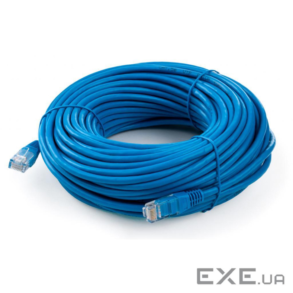 Патч корд Vinga UTPCat5e 25 m COPPER (VCPPCC25B)