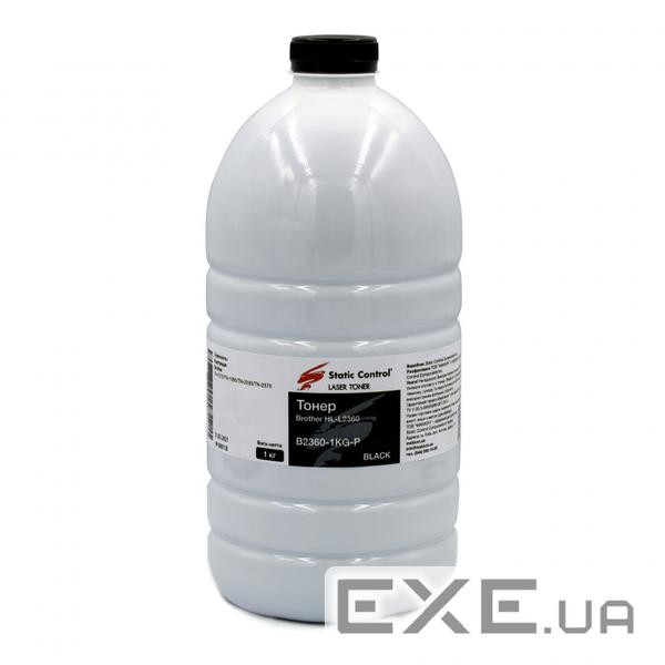 Тонер Brother HL-L2360 1кг фасовка Static Control (B2360-1KG-P)