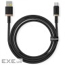 Кабель Baseus Dura Series Fast Charging Type-C 60W (1m) gold/black (P10377802U01-00)