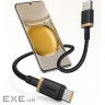 Кабель Baseus Dura Series Fast Charging Type-C 60W (1m) gold/black (P10377802U01-00)