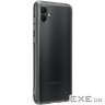 Чохол до мобільного телефона Samsung Samsung A04 Soft Clear Cover Black (EF-QA045TBEGRU)