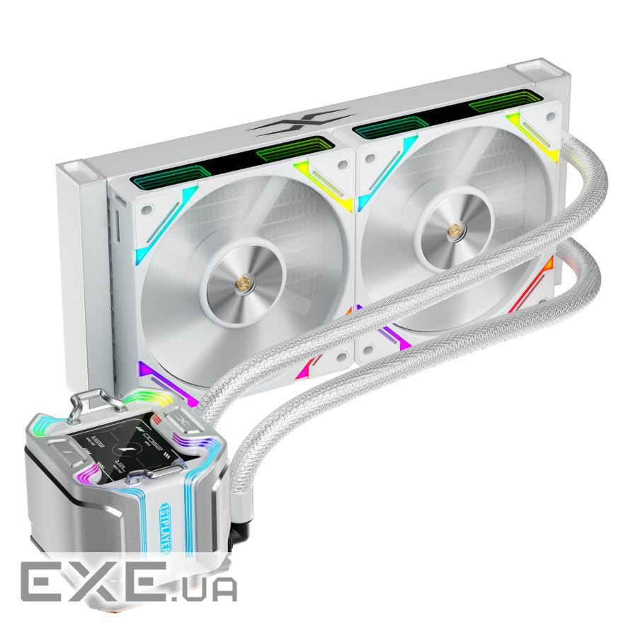 Система водяного охлаждения 1stPlayer X-240 White, Intel: 2011/1851/1700/1366/1200/1150/1 (X-240-WH)