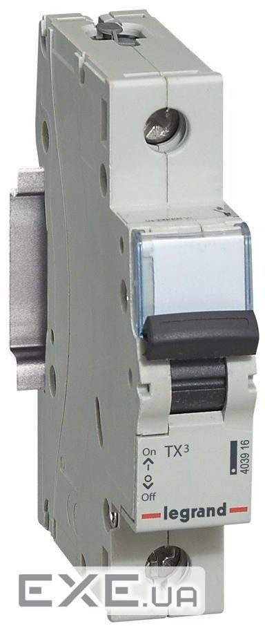 Автоматичний вимикач Legrand Tx3 C 32А 1п 6ka (404031)