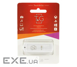 Флешка T&G 011 Classic Series USB2.0 4GB White (TG011-4GBWH)