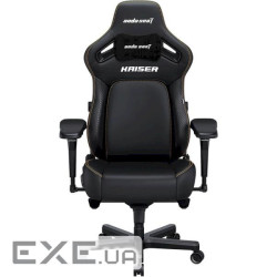 Крісло ігрове Anda Seat Kaiser 4 PVC Size L Black (AD12YDDC-L-20-B-PV/C)