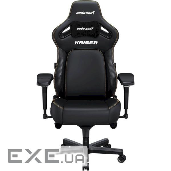 Крісло ігрове Anda Seat Kaiser 4 PVC Size L Black (AD12YDDC-L-20-B-PV/C)