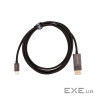 Кабель CableTime USB Type-C - DisplayPort, 8K, 2m (CA914074)