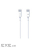 Дата кабель USB-C to USB-C 1.0m PD-B83a 60W Proda (PD-B83a-WHT)