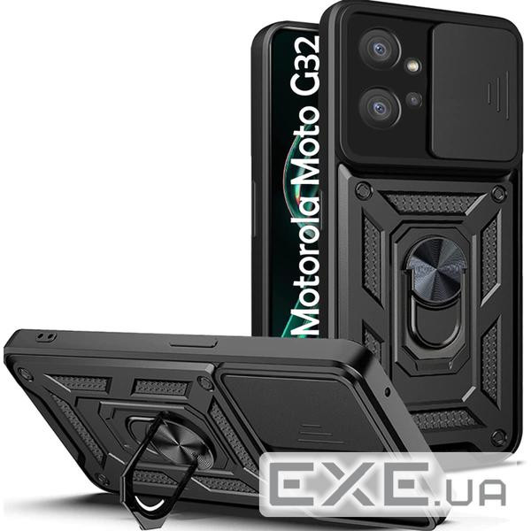 Чохол до мобільного телефона BeCover Military Motorola Moto G32 Black (708177)