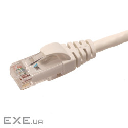 Патч-корд кат. 6A, 26AWG, RJ45-RJ45, сірий, 2 м, U/UTP, LSZH, Corning (CCAKGE-G1002-A020-C0)