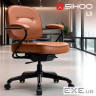 Офісне крісло Sihoo L3 PVC Brown (L3D-M101)