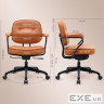 Офісне крісло Sihoo L3 PVC Brown (L3D-M101)