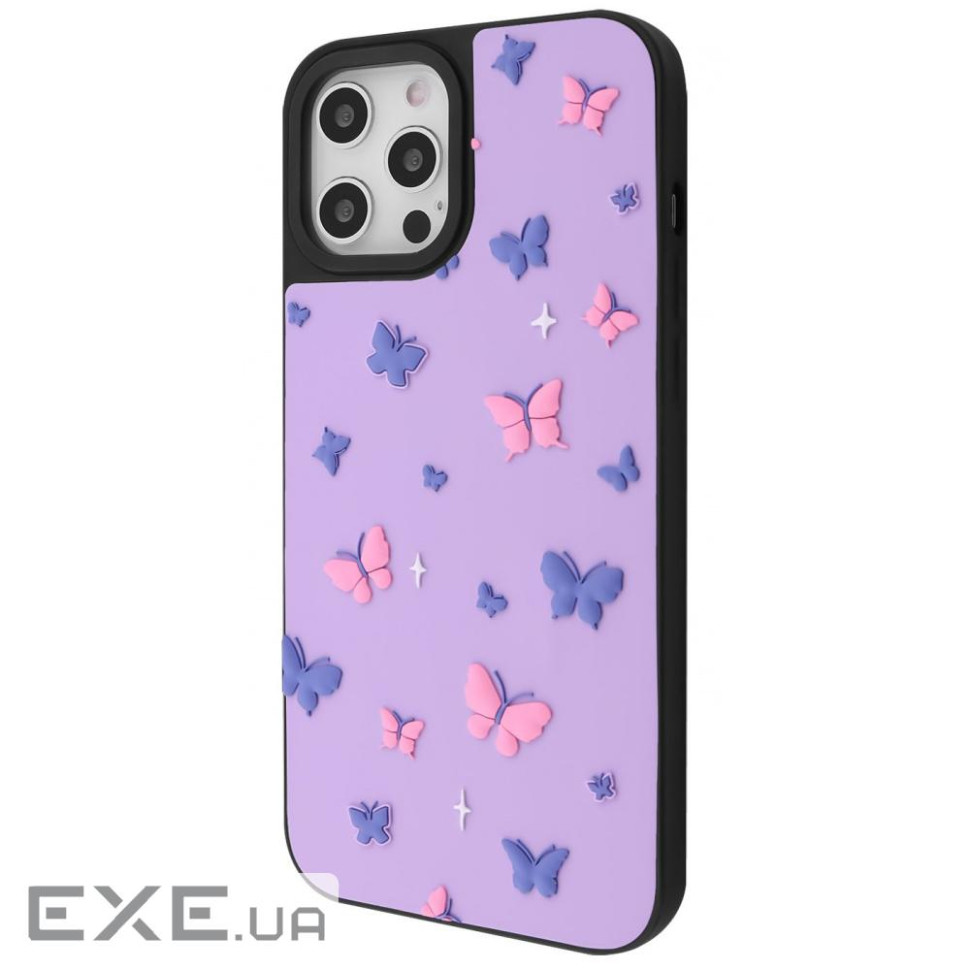 Чехол WAVE Doodle Case iPhone 12 Pro Max butterflies (63521 butterflies)