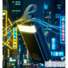 Батарея універсальна HOCO 30000mAh Plentiful 22.5W, built-in cables, LED, Black (DB58 / 715030)