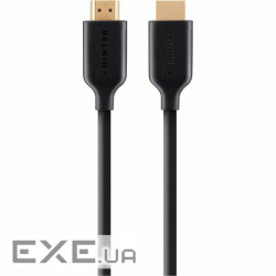 Кабель мультимедійний HDMI to HDMI 1.0m 4K/Ultra HD Belkin (F3Y021BT1M)