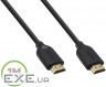 Кабель мультимедійний HDMI to HDMI 1.0m 4K/Ultra HD Belkin (F3Y021BT1M)