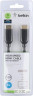Кабель мультимедійний HDMI to HDMI 1.0m 4K/Ultra HD Belkin (F3Y021BT1M)