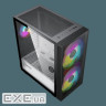 Корпус ATX MID-Tower без БЖ front panel with full mesh, remote control GAMEMAX Ae (Aero)