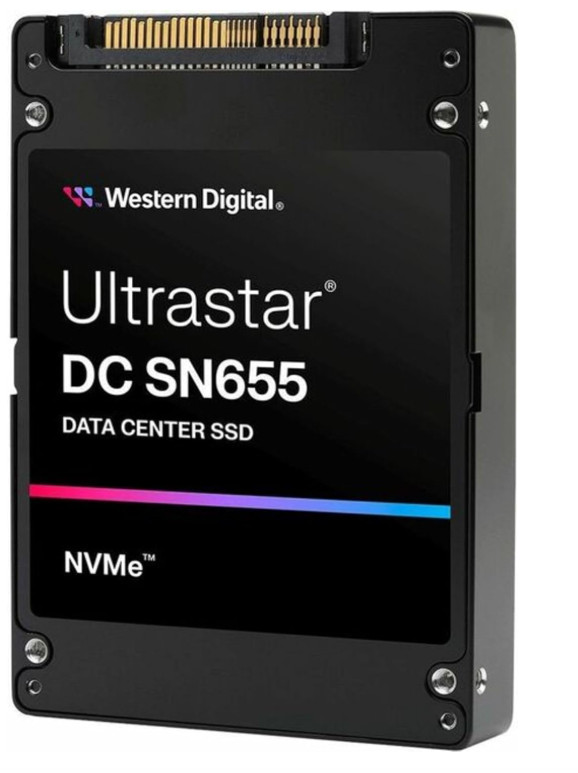WD 2.5" SSD ULTRASTAR SN655 15.36TB (PCIe 4.0/NVMe)(Di) (0TS2463)