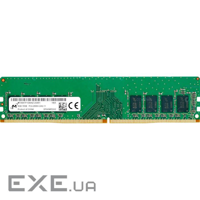 Модуль пам'яті MICRON DDR4 2666MHz 8GB (MTA8ATF1G64AZ-2G6E1)