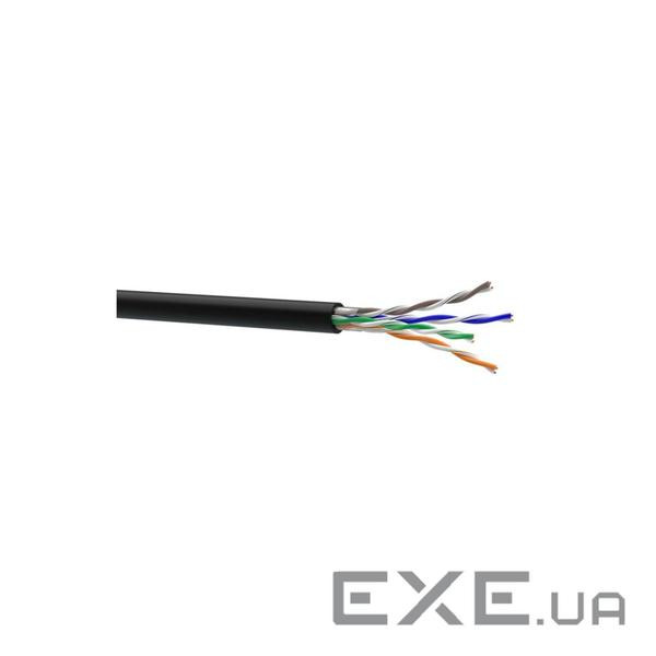 Кабель мережевий OK-Net U/UTP 305м cat.5E-SL patch AWG26 зовнішній (КГПП-ВП (100) 4*2*0,48)