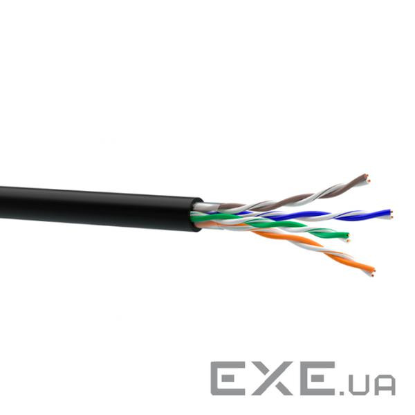 Кабель Одескабель КПП-ВП (100) 4*2*0,46 (U / UTP-cat.5E-SL), СU, ізоляція ПЕ, для зовн (49560 100м) )