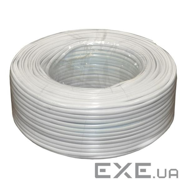 Кабель коаксіальний Ritar W100-F660BV, 1,02 мм (CCS), 80x0,12 м (CCA), желтый экран (RT-W100-F660BV)