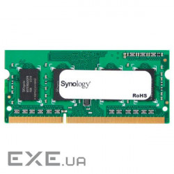 Модуль пам'яті SYNOLOGY SO-DIMM DDR3L 1866MHz 4GB для NAS серверов (D3NS1866L-4G)
