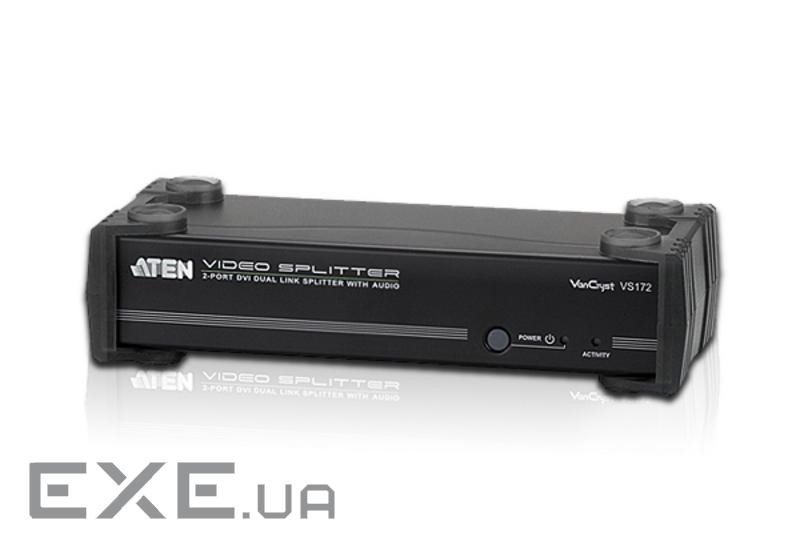 Розгалужувач DVI Dual Link і Аудіо 2-портовий (VS172-A7-G)