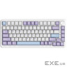 Ігрова механічна клавіатура AK820 MAX Magnetic switches-Purple-White-Blue-RGB (AK820MAX-WM-PWB)