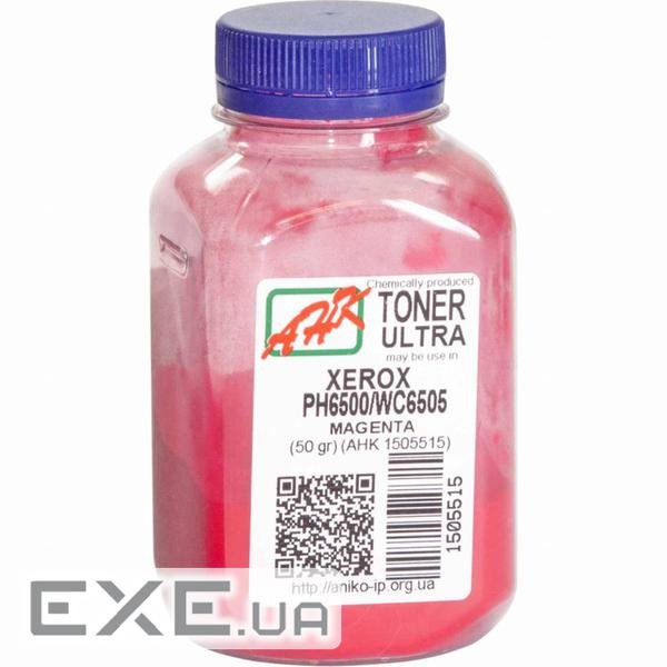 Тонер Xerox Ph6500/ WC6505, ULTRA COLOR, 50г Magenta AHK (1505515)