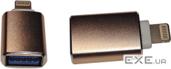 Перехідник OTG Lightning - USB 3.0 AF Gold (S1000) OTG Lightning - USB 3.0 AF Gold (S1000)