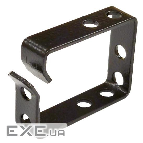 Кабельний організатор-кільце, метал 2мм, чорний CMS 44х 60 (44х60)