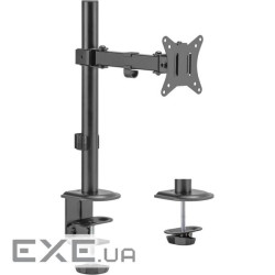 Кронштейн Brateck LDT66-C011, 17" - 32", до 9 кг, VESA від 75x75 до 100x100Кут нахилу: +45~-45, П