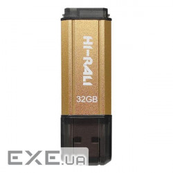 Флеш-накопичувач Hi-Rali 32 GB Stark Series Gold (HI-32GBSTGD)