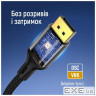 Кабель DisplayPort (M) - DisplayPort (M), 1.5 м, Black, ColorWay, V1.4, 8K / 60 Гц (CW-CBDP093-BK)