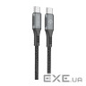 Дата кабель USB-C to USB-C 2.0m CBGPD100WTT2 100W Intaleo (1283126559570)