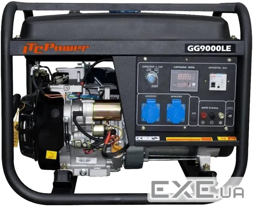 Генератор бензиновий ITC Power GG9000LE 6000/6600 W