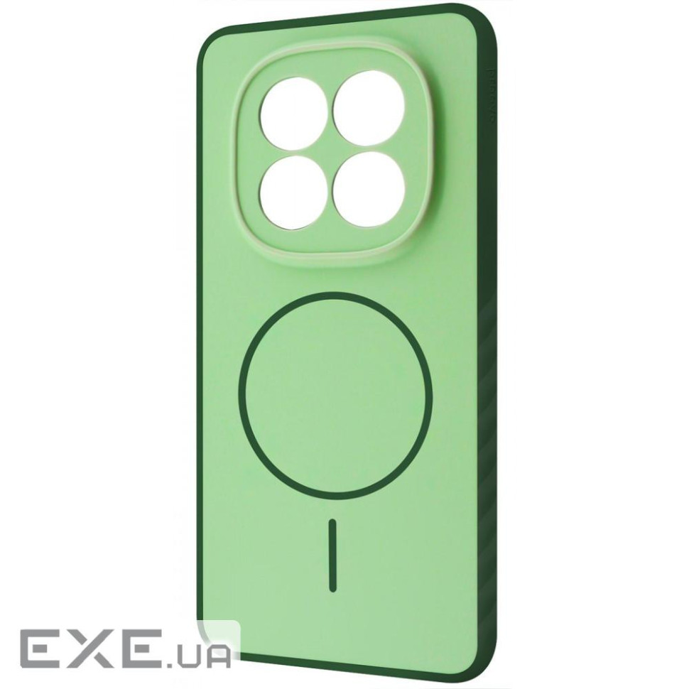 Чехол Proove Softline Case with Magnetic Ring Xiaomi Redmi Note 15 Pro 4G green (PCLCXRP1546)