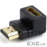 Перехідник HDMI M to HDMI F Cablexpert (A-HDMI90-FML)